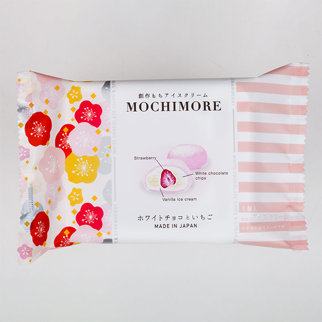 Mochimore ホワイトチョコといちご Daiichi Select 和洋がとろけるプレミアムアイス Iceplantze みもな Mochimore